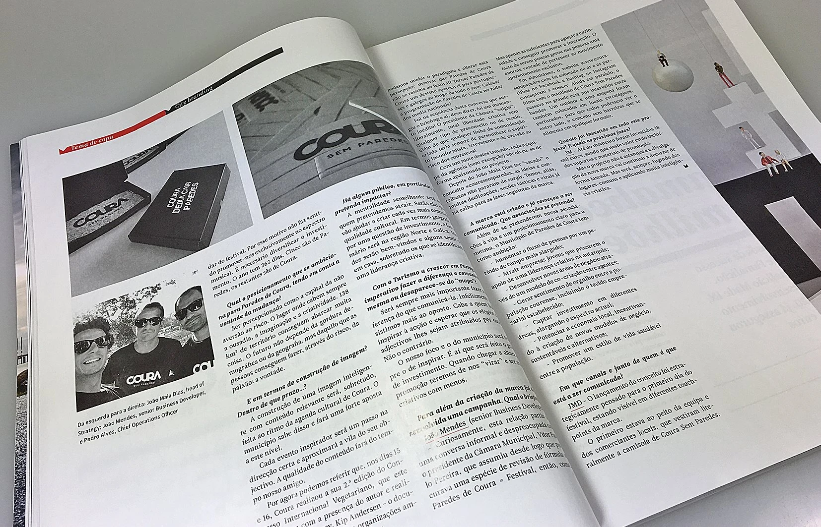 Coura Sem Paredes Marketeer interior pages