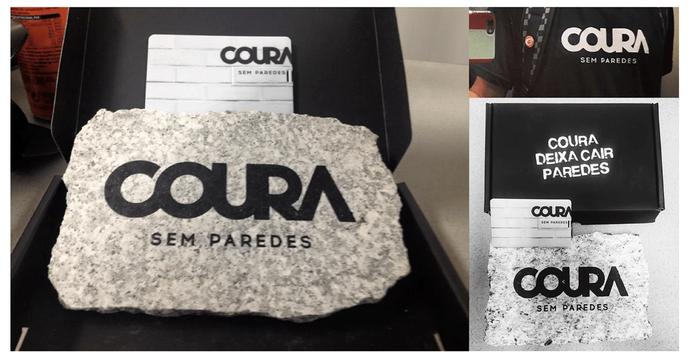 Coura Sem Paredes: messaging architecture